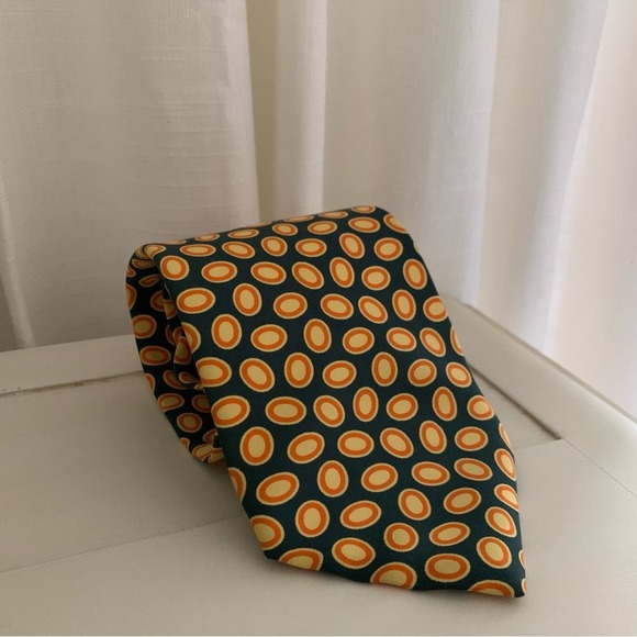 Ermenegildo Zegna Other - Zegna 100% Silk Yellow Tie